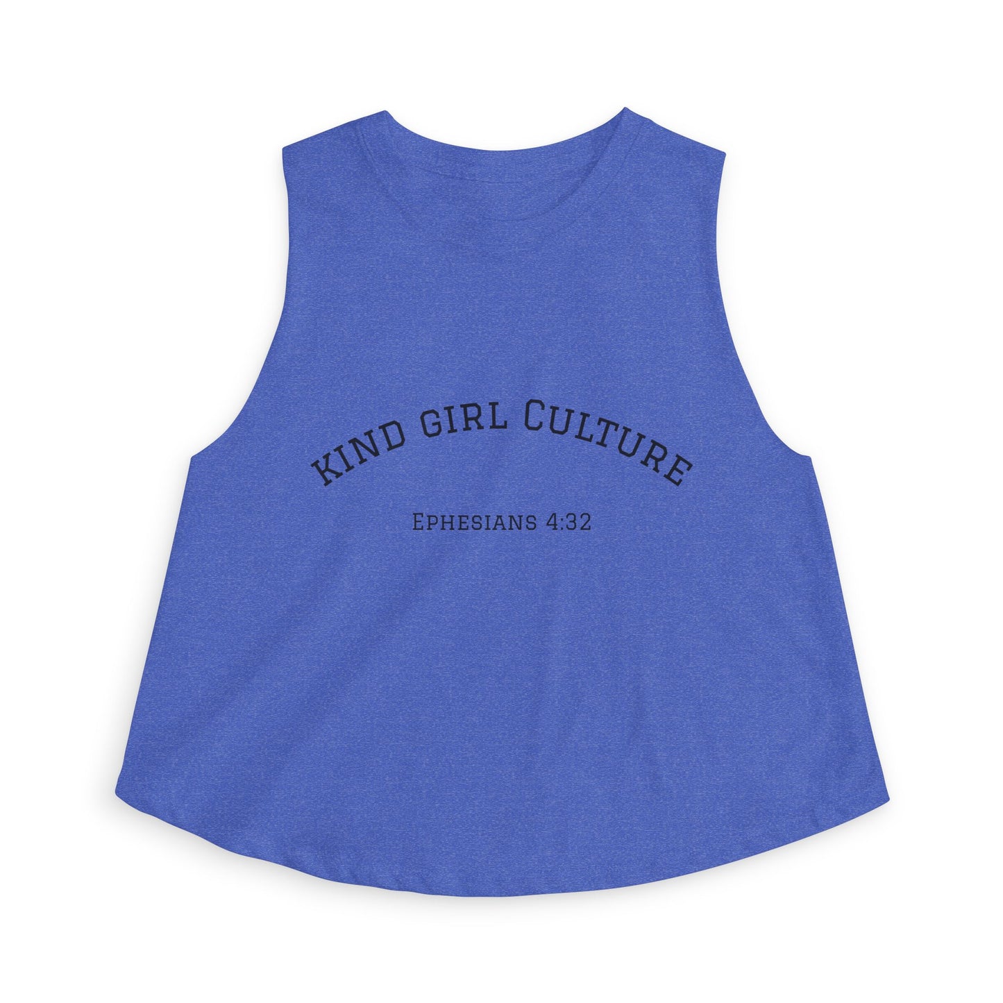 Kind Girl Culture Crop Top — Ephesians 4:32 Inspirational Women’s Tank