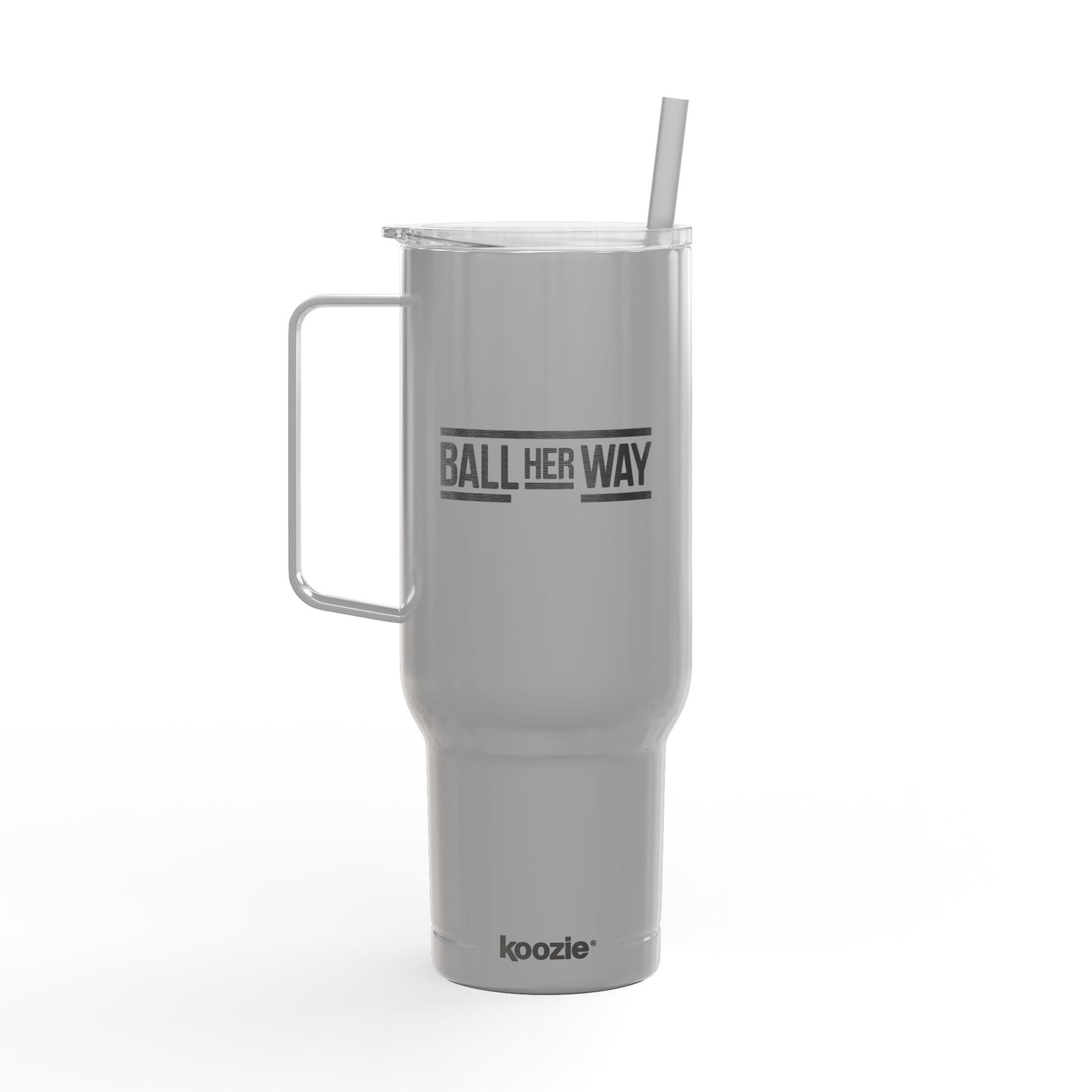 Ball Her Way 40oz Insulated Tumbler with Lid - Perfect for Athletes and Everyday Use