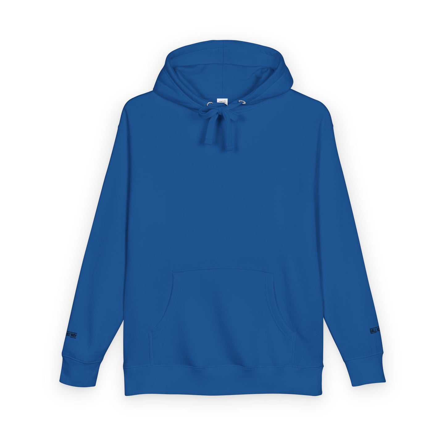 Minimal White Hoodie — Classic Fleece Pullover