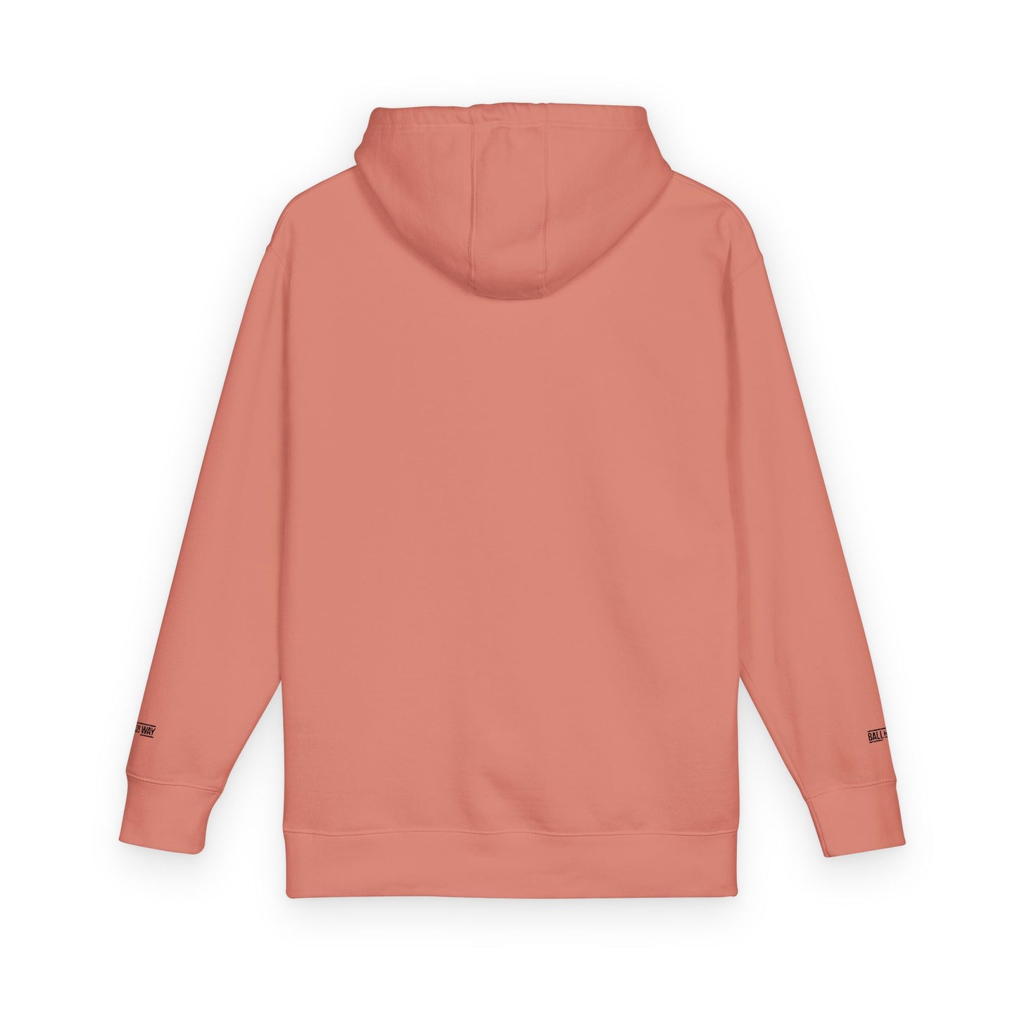 Minimal White Hoodie — Classic Fleece Pullover