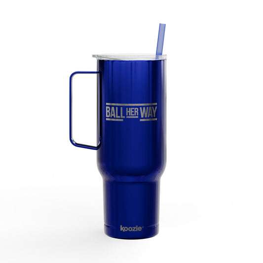 Ball Her Way 40oz Insulated Tumbler with Lid - Perfect for Athletes and Everyday Use