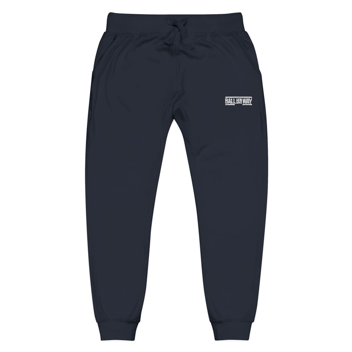 Cozy Unisex Fleece Sweatpants - Perfect for Relaxing, Workouts, and Casual Outings, Embroidered Style, Great for Gifting