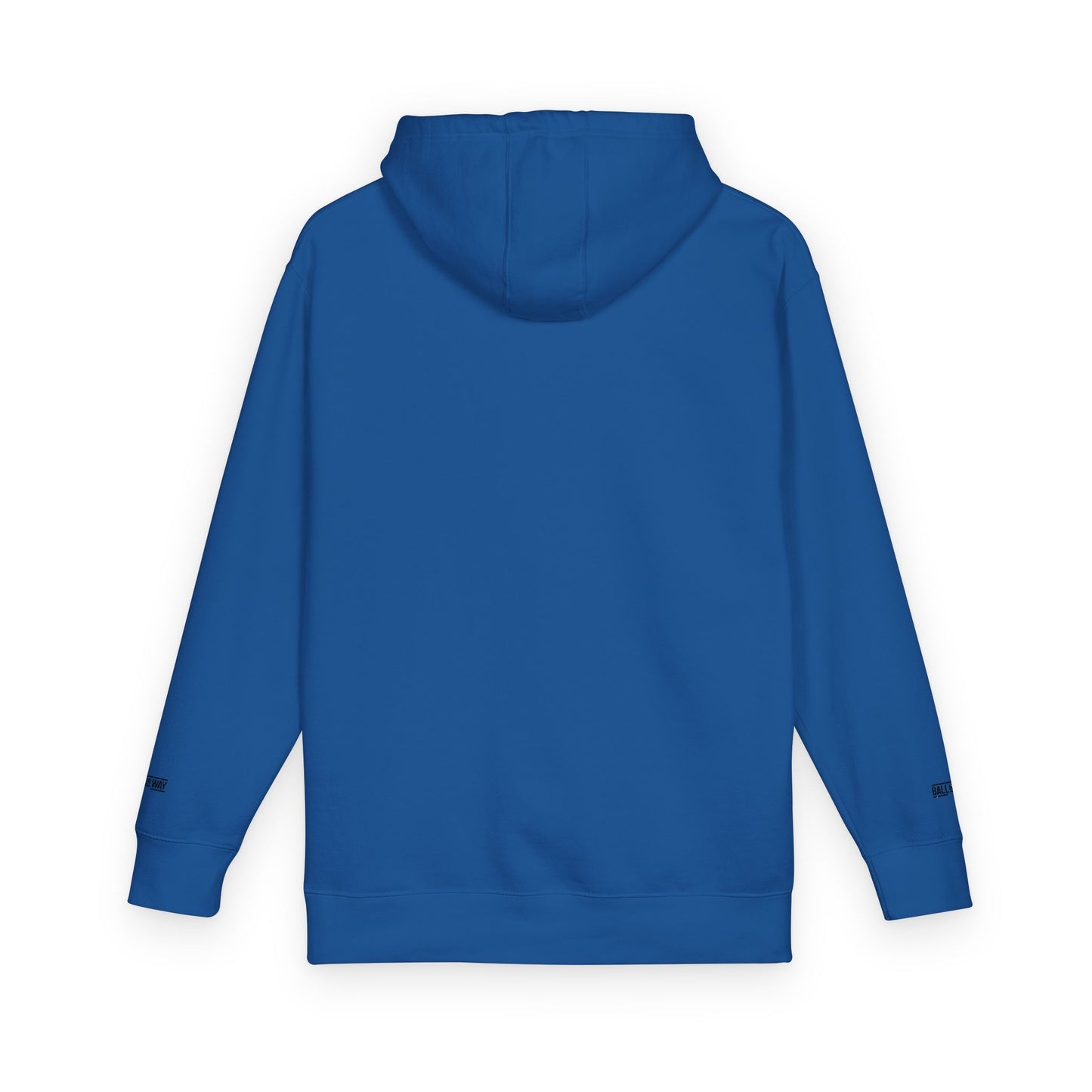 Minimal White Hoodie — Classic Fleece Pullover