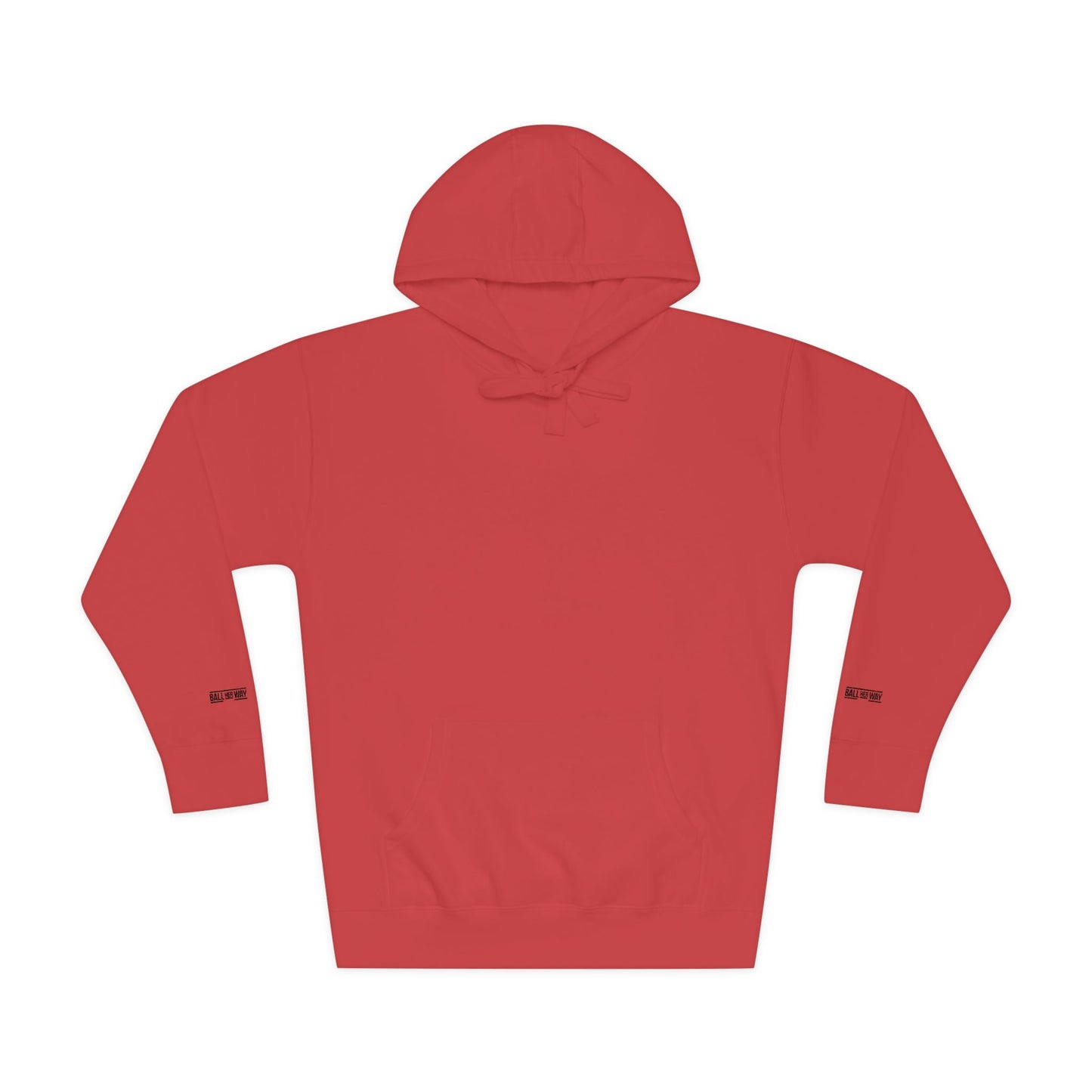 Minimal White Hoodie — Classic Fleece Pullover