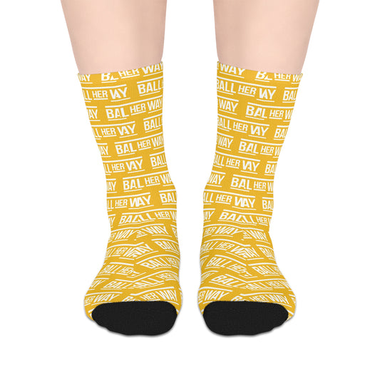 BHW Patterned Yellow Mid-length Socks for Confident Individuals | Great for Basketball, Sports Enthusiasts, Everyday Wear, Unique Gifts, Fun [...]