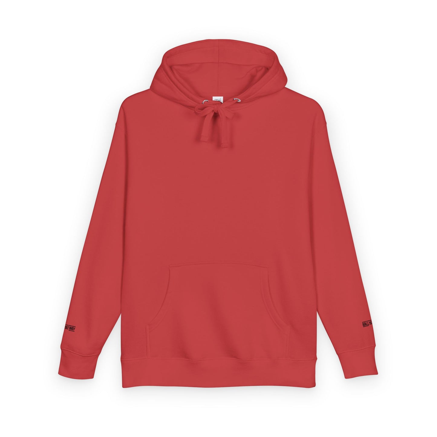Minimal White Hoodie — Classic Fleece Pullover