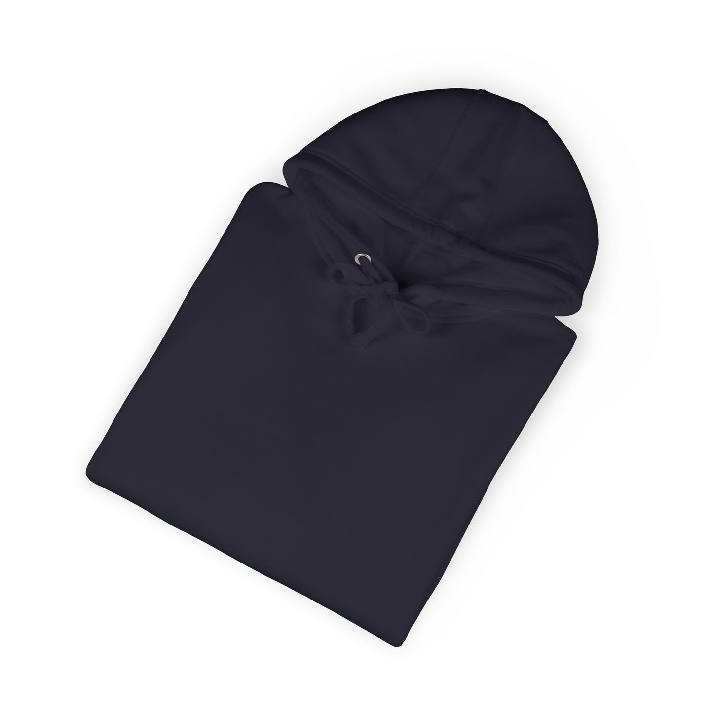 Minimal White Hoodie — Classic Fleece Pullover