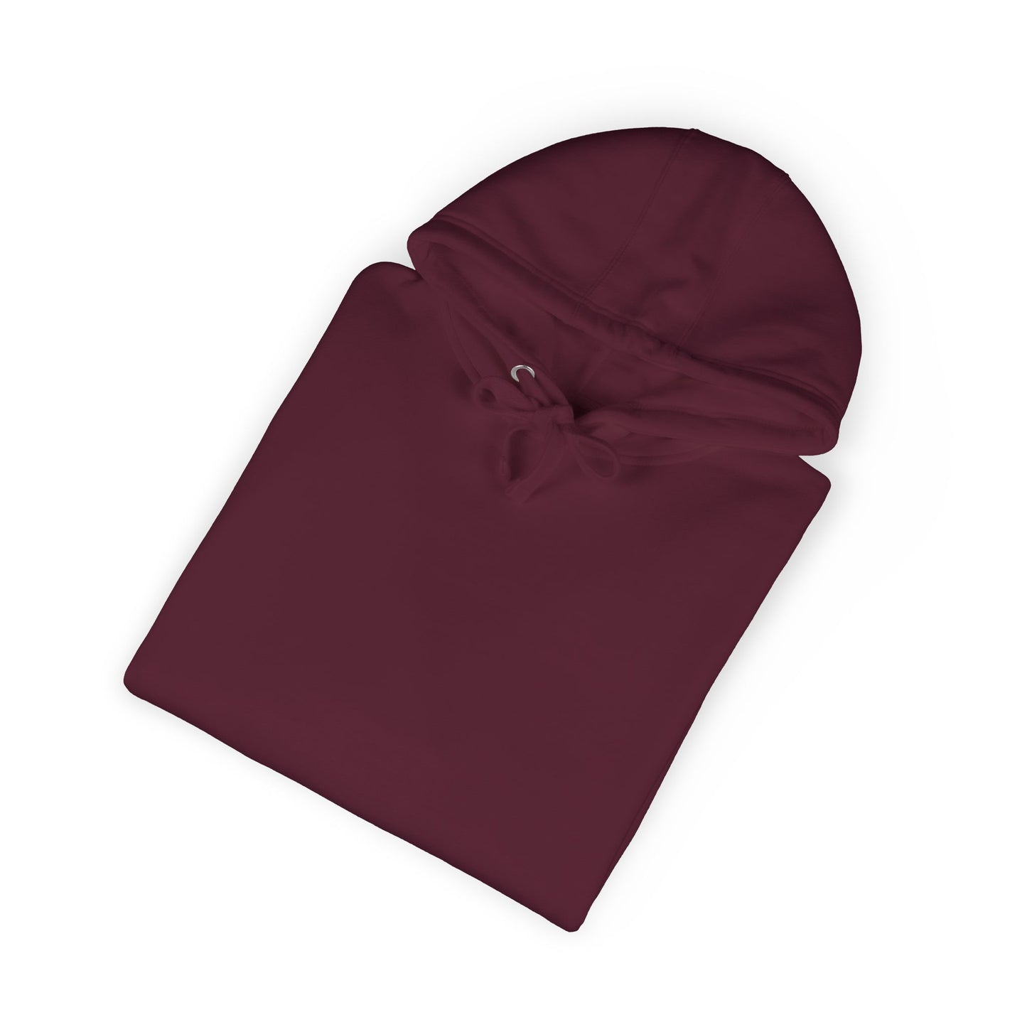 Minimal White Hoodie — Classic Fleece Pullover