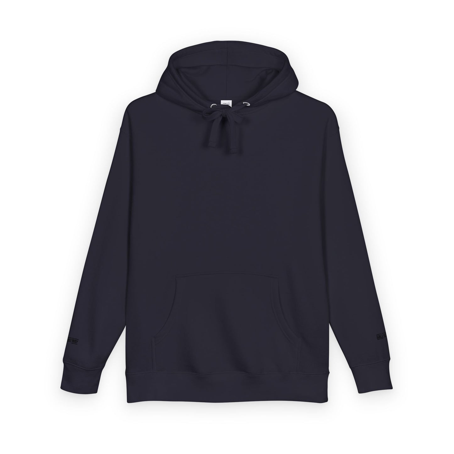 Minimal White Hoodie — Classic Fleece Pullover