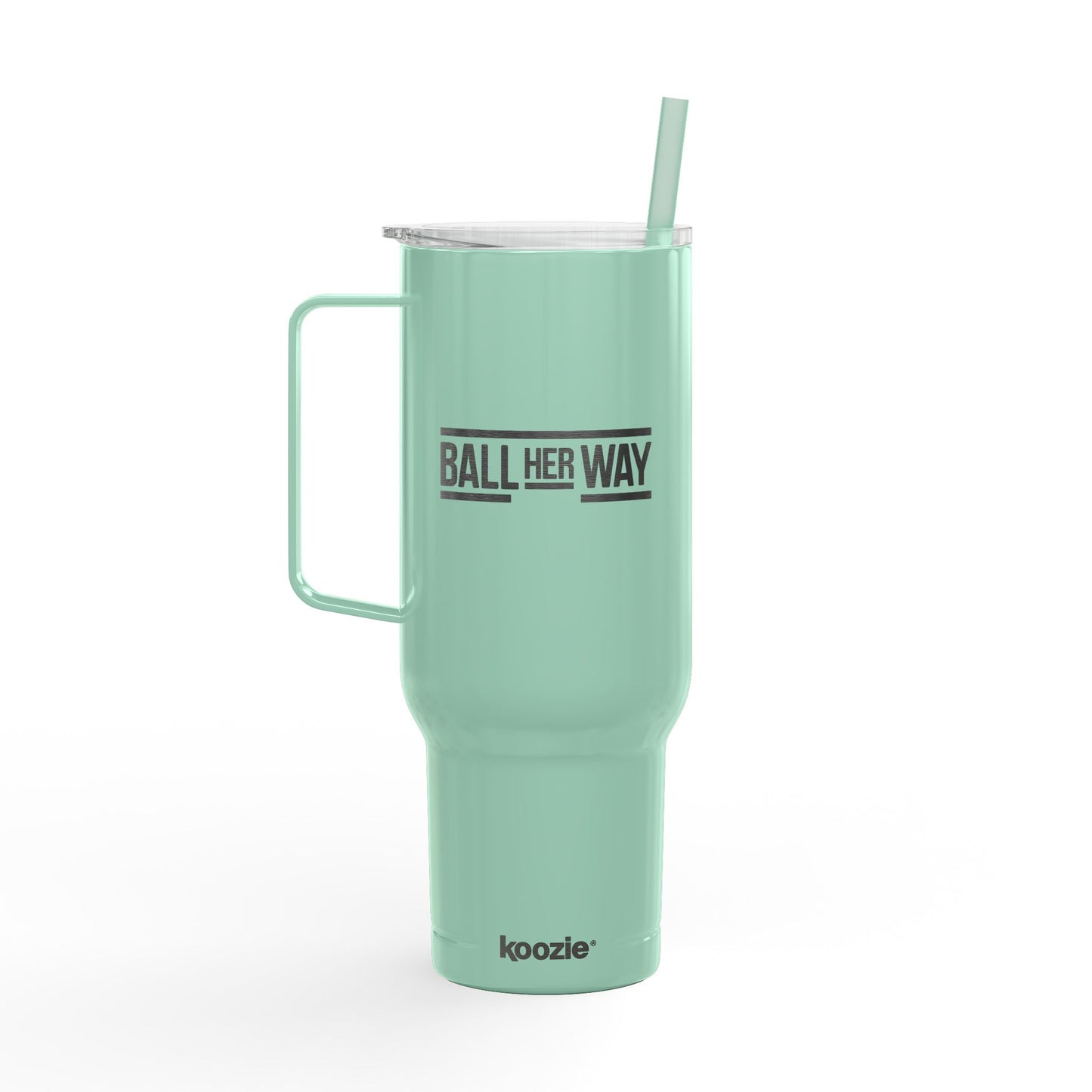 Ball Her Way 40oz Insulated Tumbler with Lid - Perfect for Athletes and Everyday Use