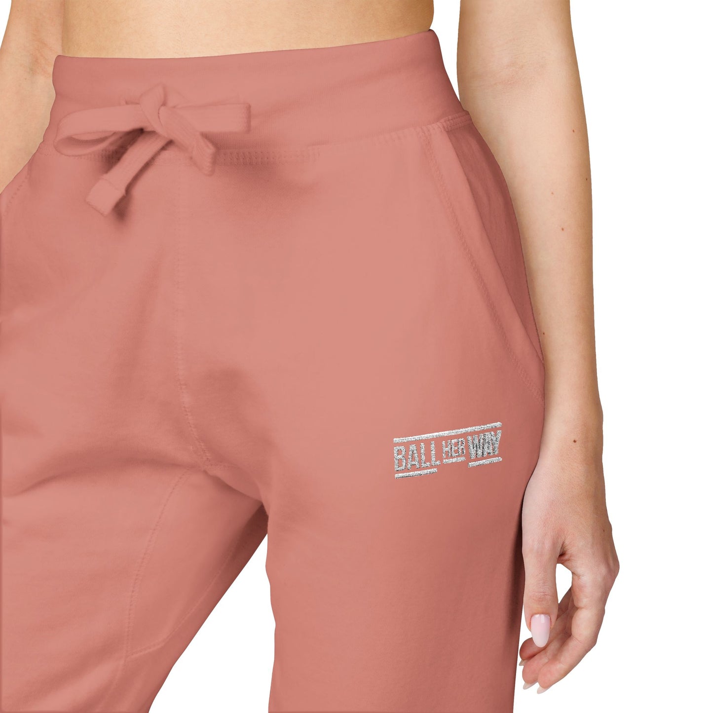 Cozy Unisex Fleece Sweatpants - Perfect for Relaxing, Workouts, and Casual Outings, Embroidered Style, Great for Gifting