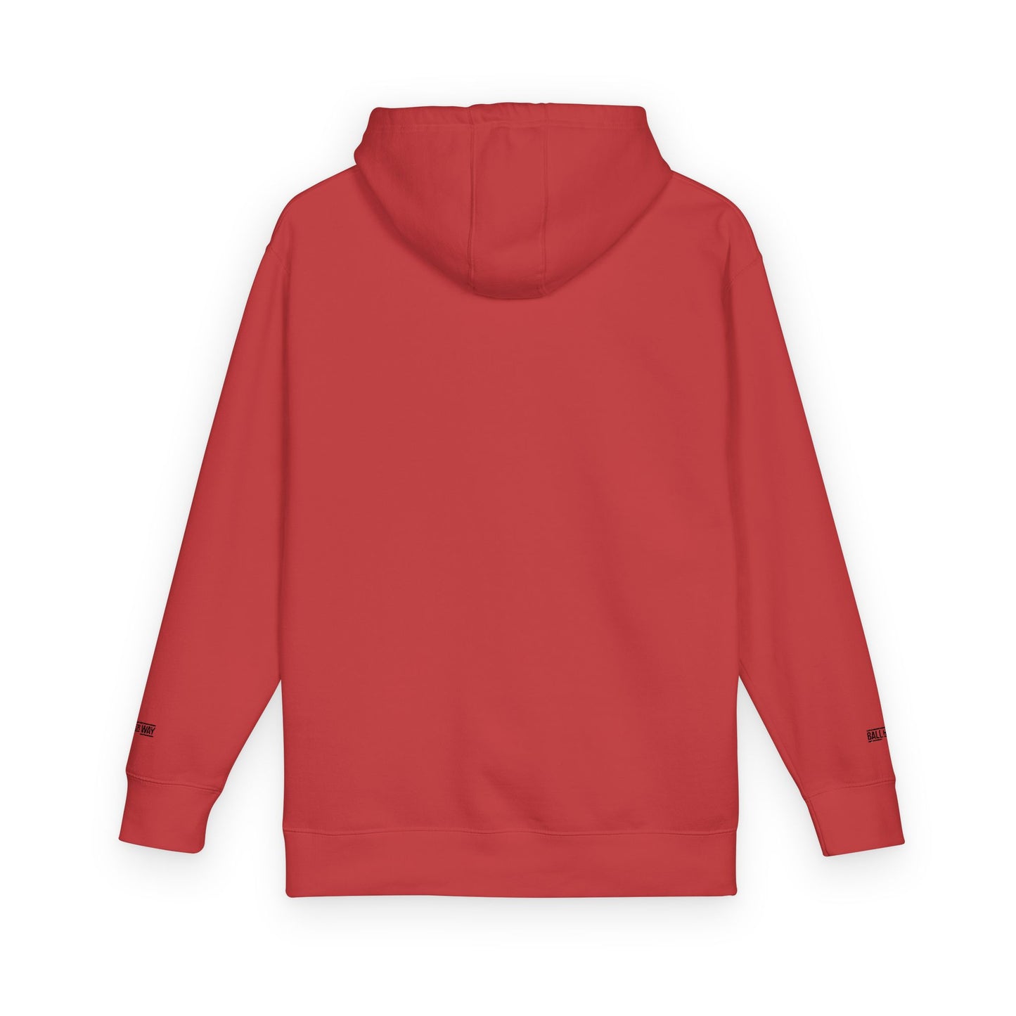 Minimal White Hoodie — Classic Fleece Pullover