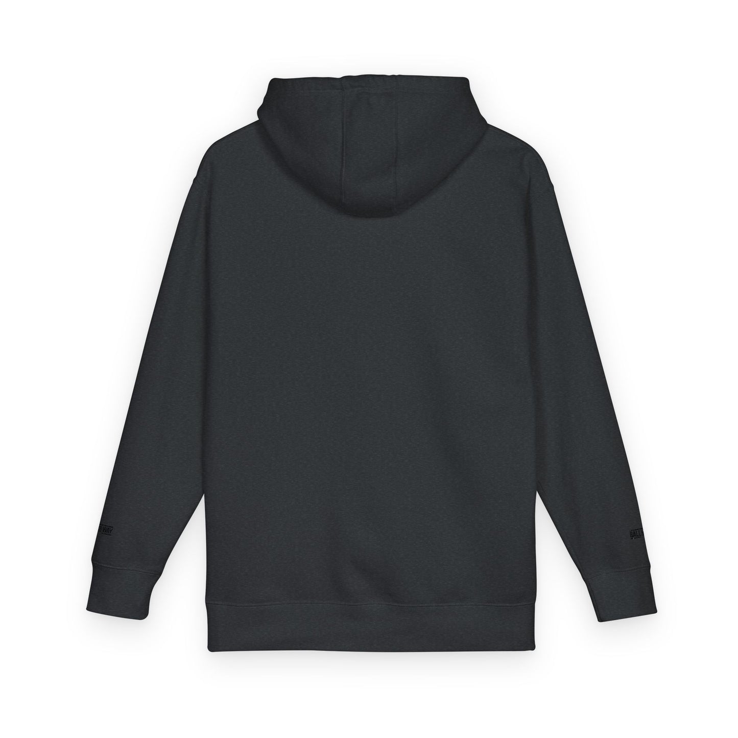 Minimal White Hoodie — Classic Fleece Pullover