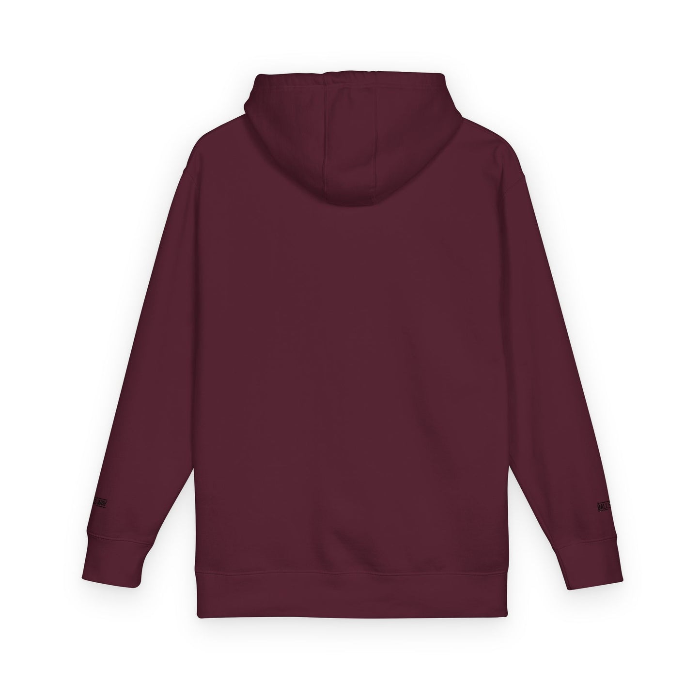 Minimal White Hoodie — Classic Fleece Pullover