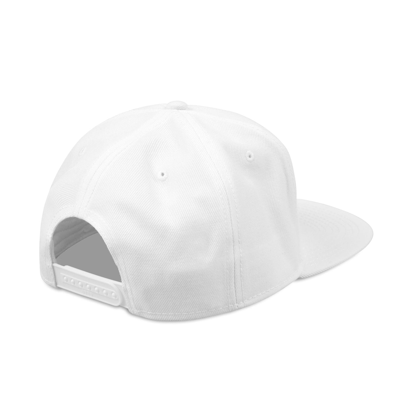 Embroidered Snapback Hat - Trendy White Cap for Casual Outfits, Custom Gift for Birthdays, Holidays, Sports Events, Everyday Wear