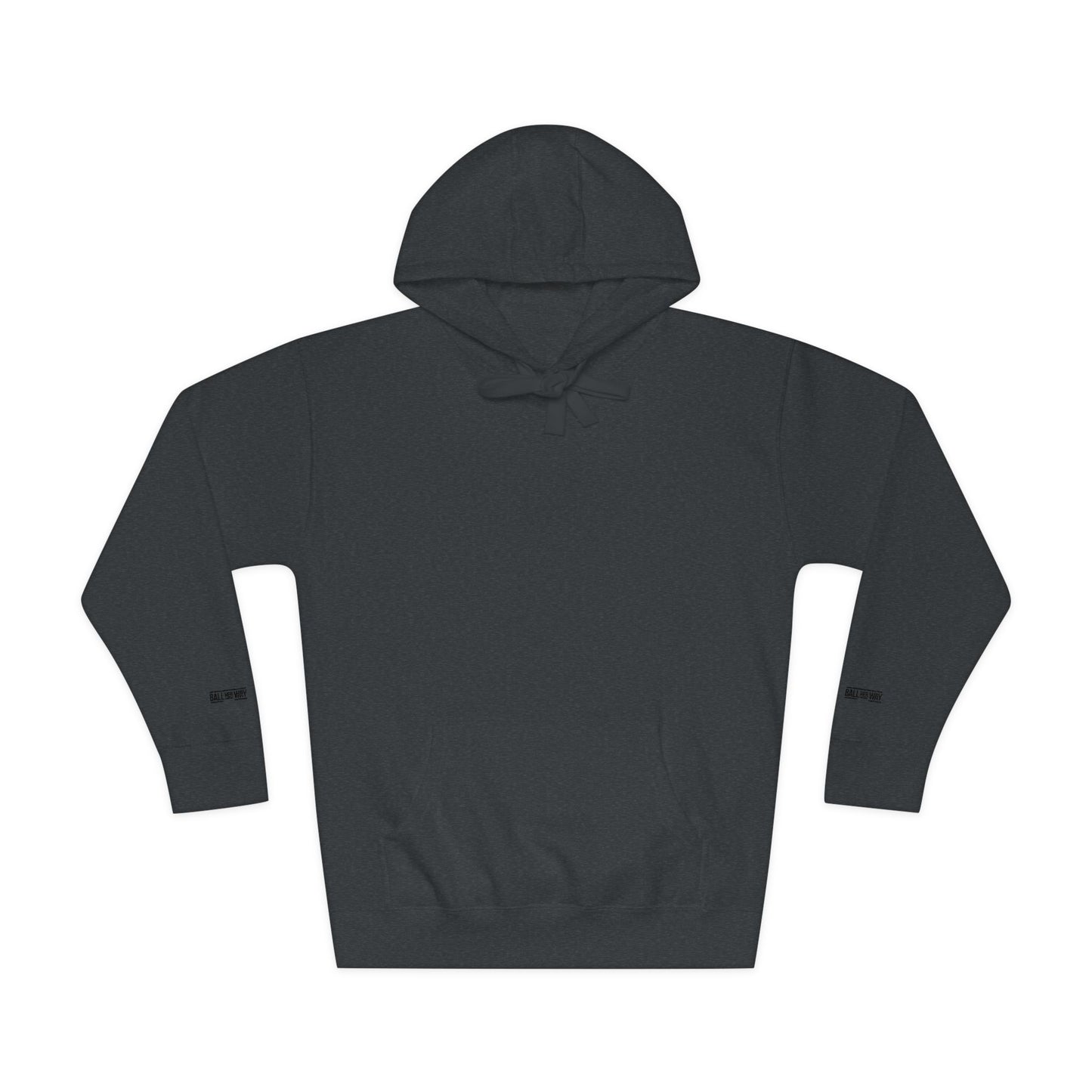 Minimal White Hoodie — Classic Fleece Pullover
