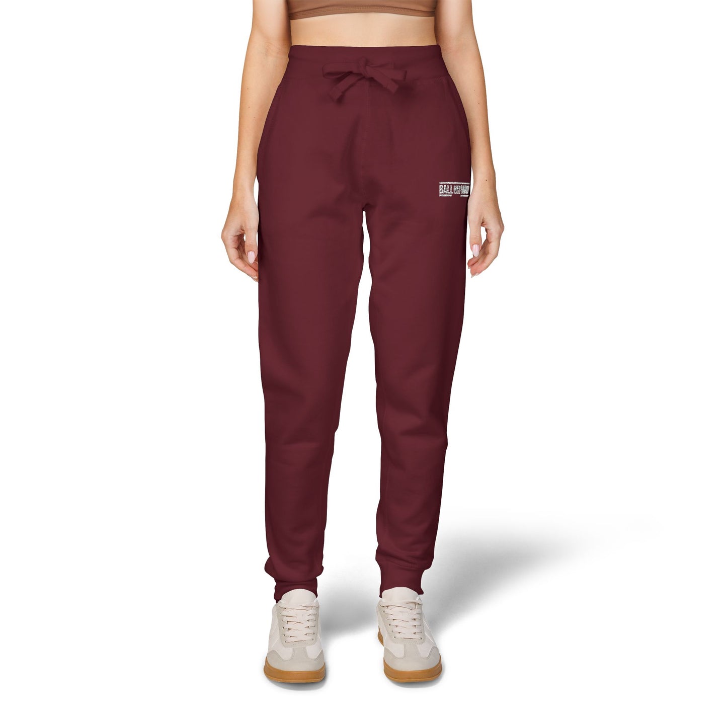 Cozy Unisex Fleece Sweatpants - Perfect for Relaxing, Workouts, and Casual Outings, Embroidered Style, Great for Gifting