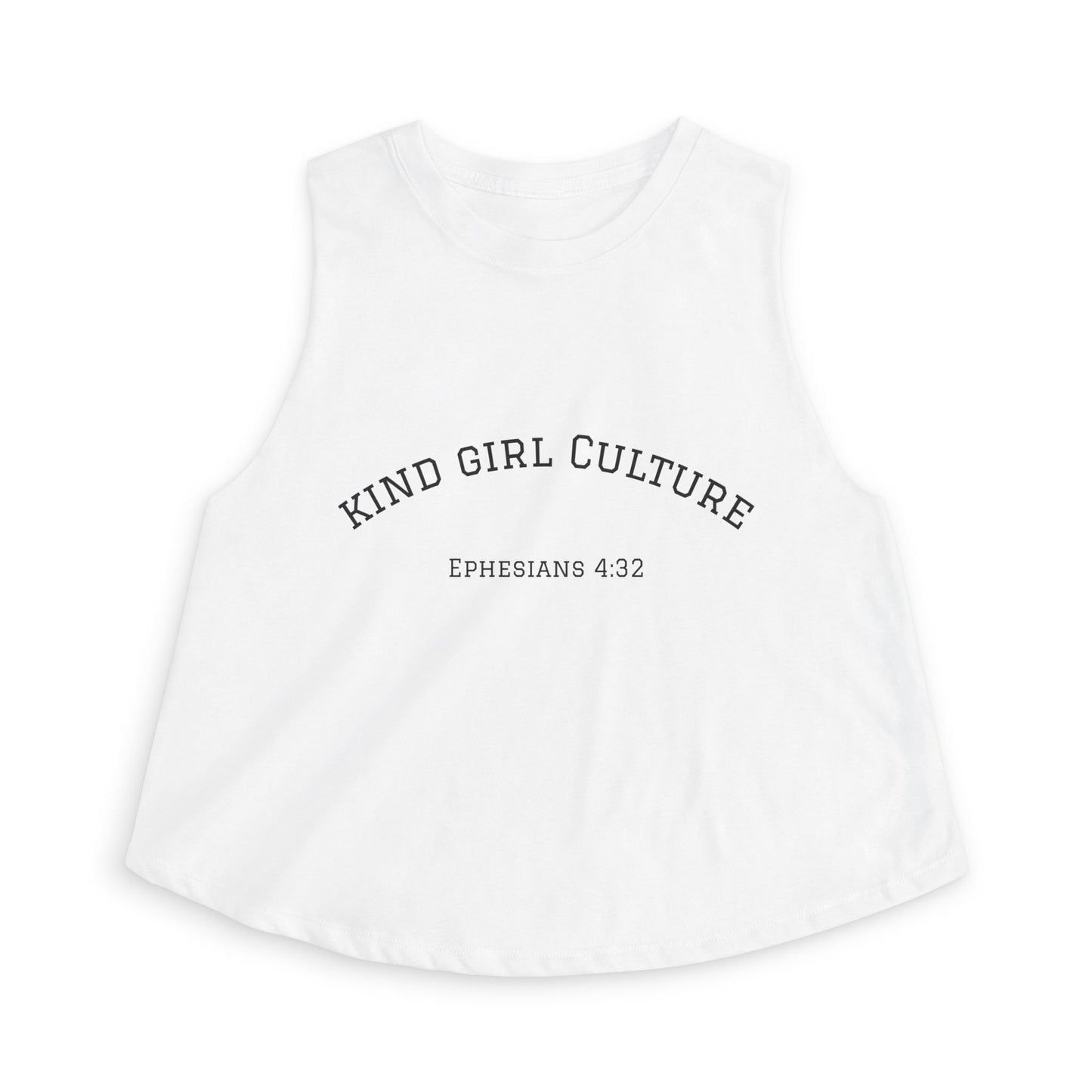 Kind Girl Culture Crop Top — Ephesians 4:32 Inspirational Women’s Tank
