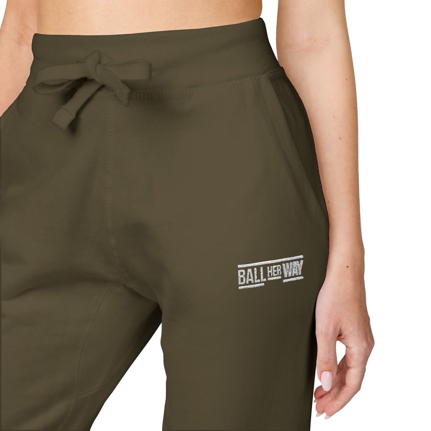 Cozy Unisex Fleece Sweatpants - Perfect for Relaxing, Workouts, and Casual Outings, Embroidered Style, Great for Gifting