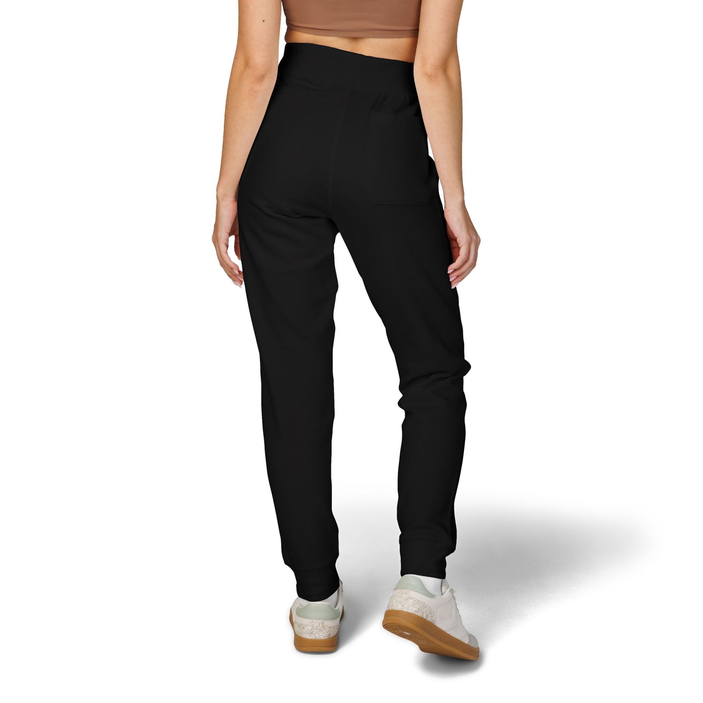 Cozy Unisex Fleece Sweatpants - Perfect for Relaxing, Workouts, and Casual Outings, Embroidered Style, Great for Gifting