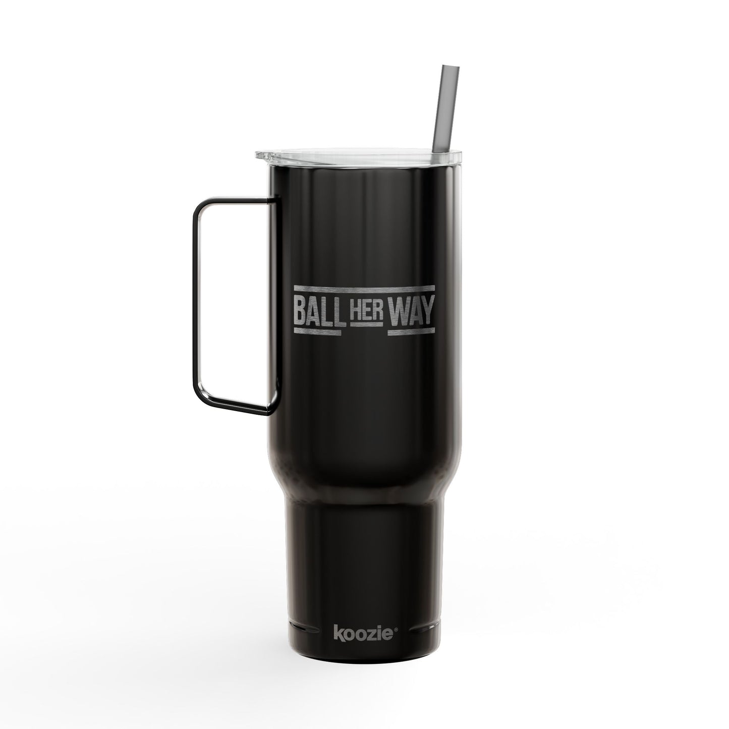 Ball Her Way 40oz Insulated Tumbler with Lid - Perfect for Athletes and Everyday Use