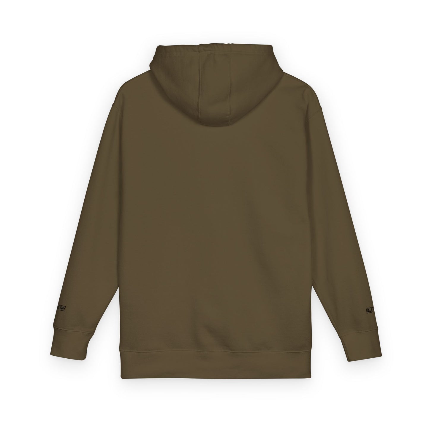 Minimal White Hoodie — Classic Fleece Pullover