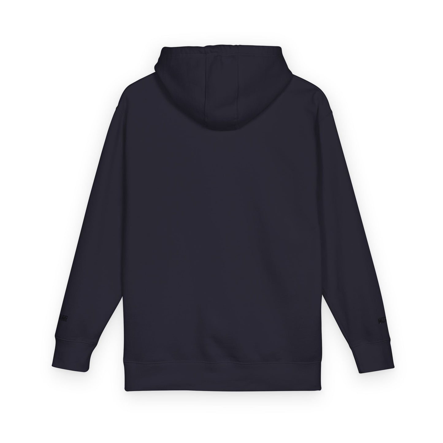 Minimal White Hoodie — Classic Fleece Pullover