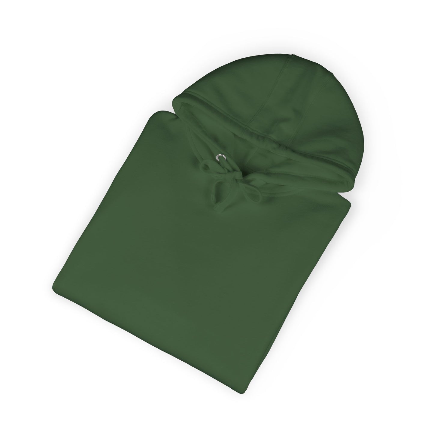 Minimal White Hoodie — Classic Fleece Pullover