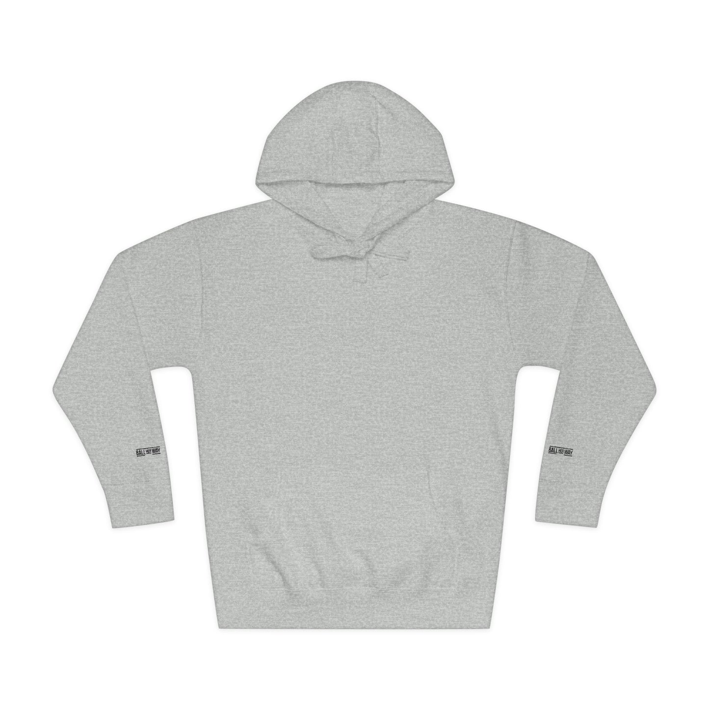 Minimal White Hoodie — Classic Fleece Pullover