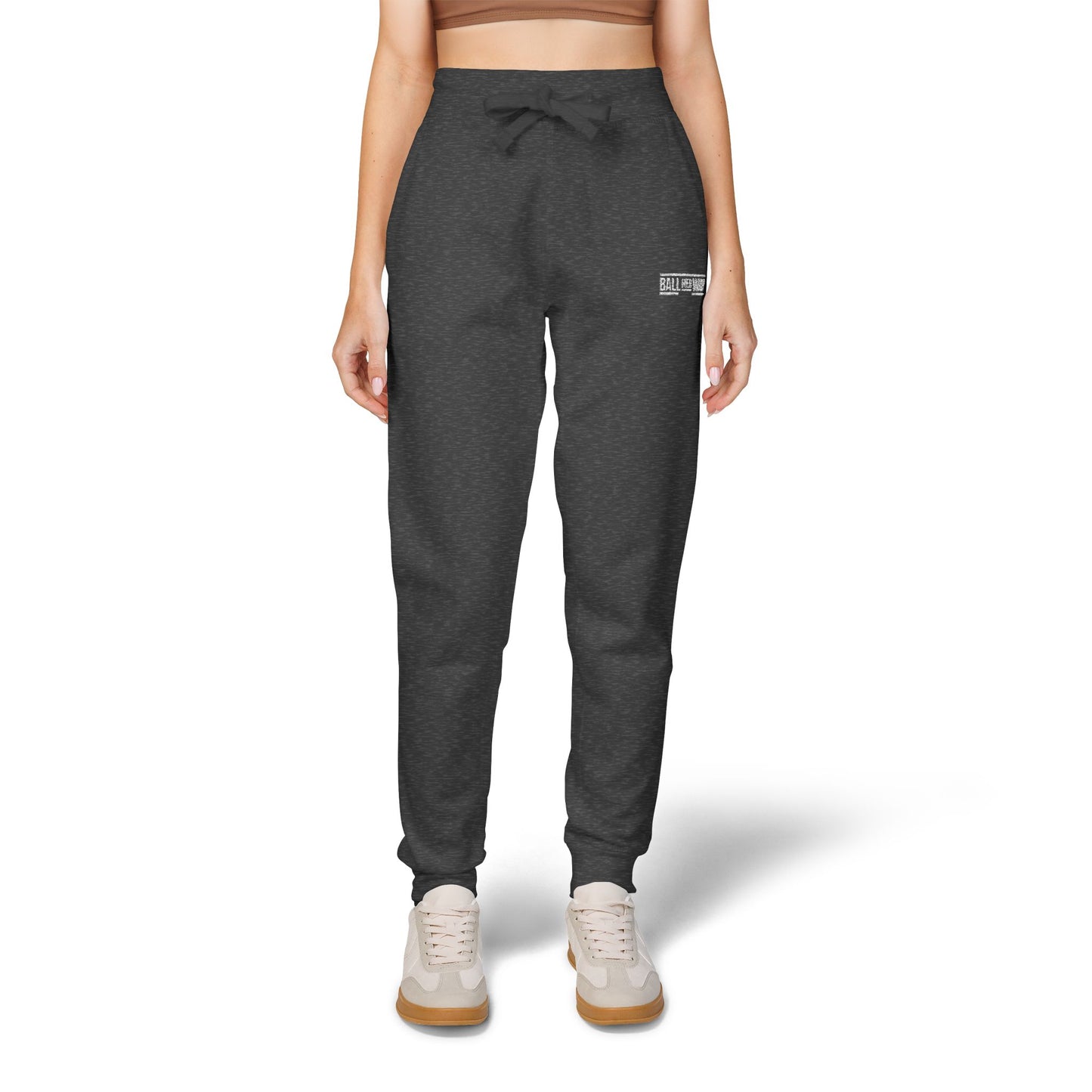Cozy Unisex Fleece Sweatpants - Perfect for Relaxing, Workouts, and Casual Outings, Embroidered Style, Great for Gifting