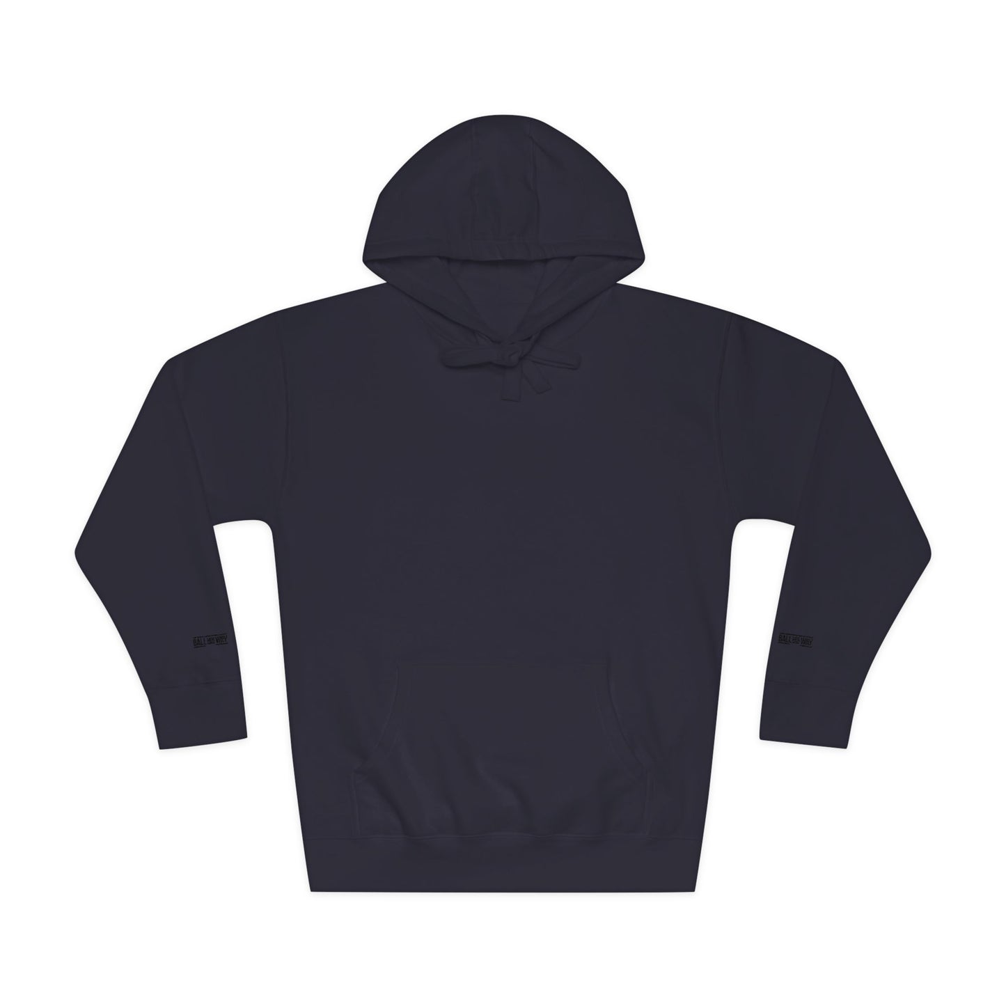 Minimal White Hoodie — Classic Fleece Pullover