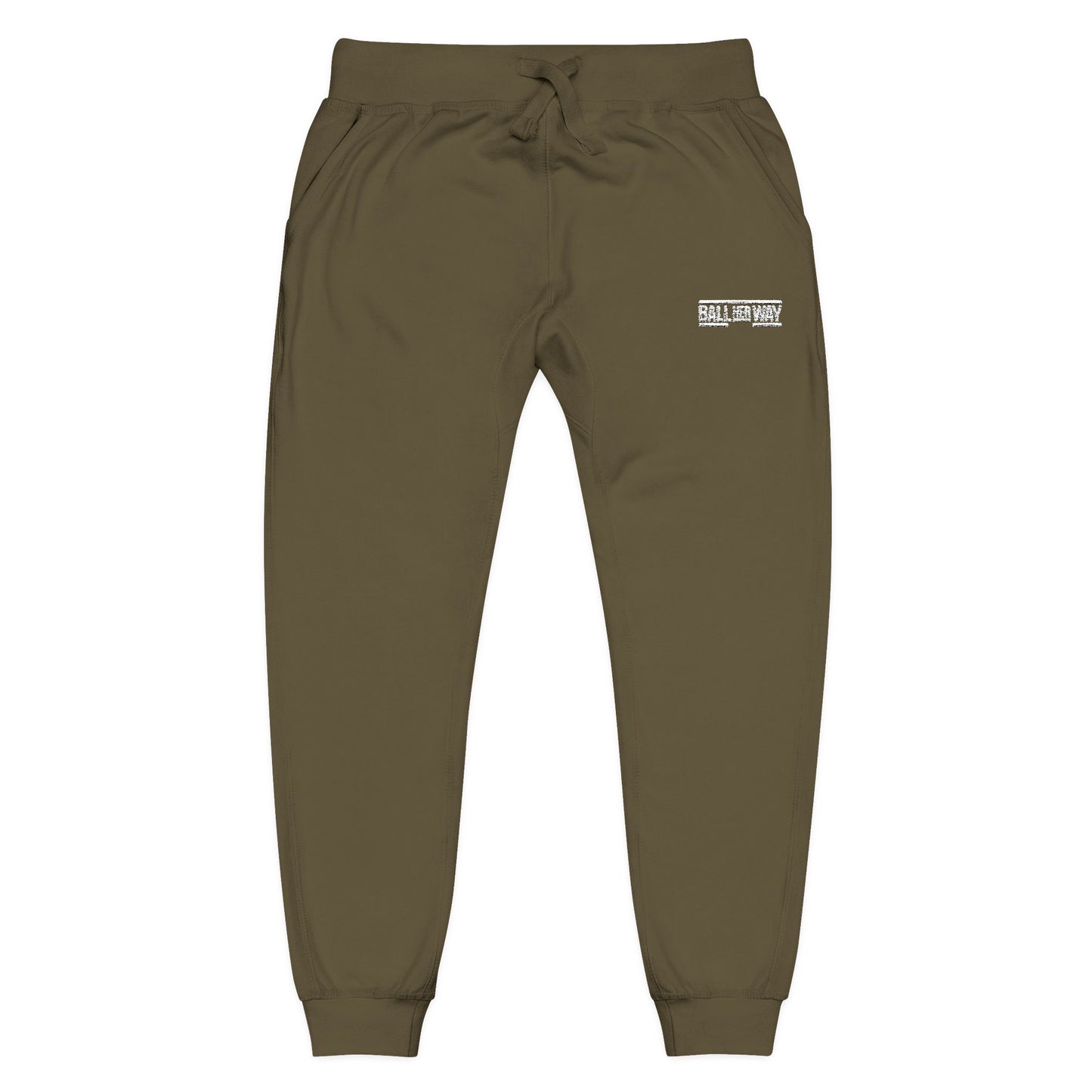 Cozy Unisex Fleece Sweatpants - Perfect for Relaxing, Workouts, and Casual Outings, Embroidered Style, Great for Gifting