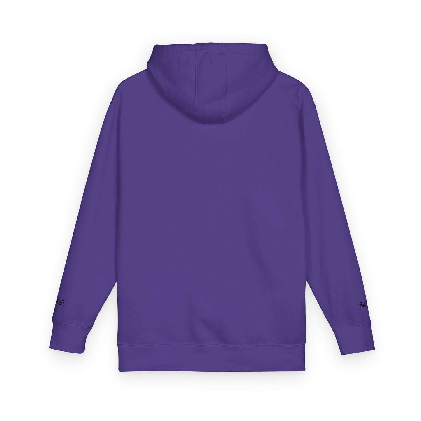 Minimal White Hoodie — Classic Fleece Pullover