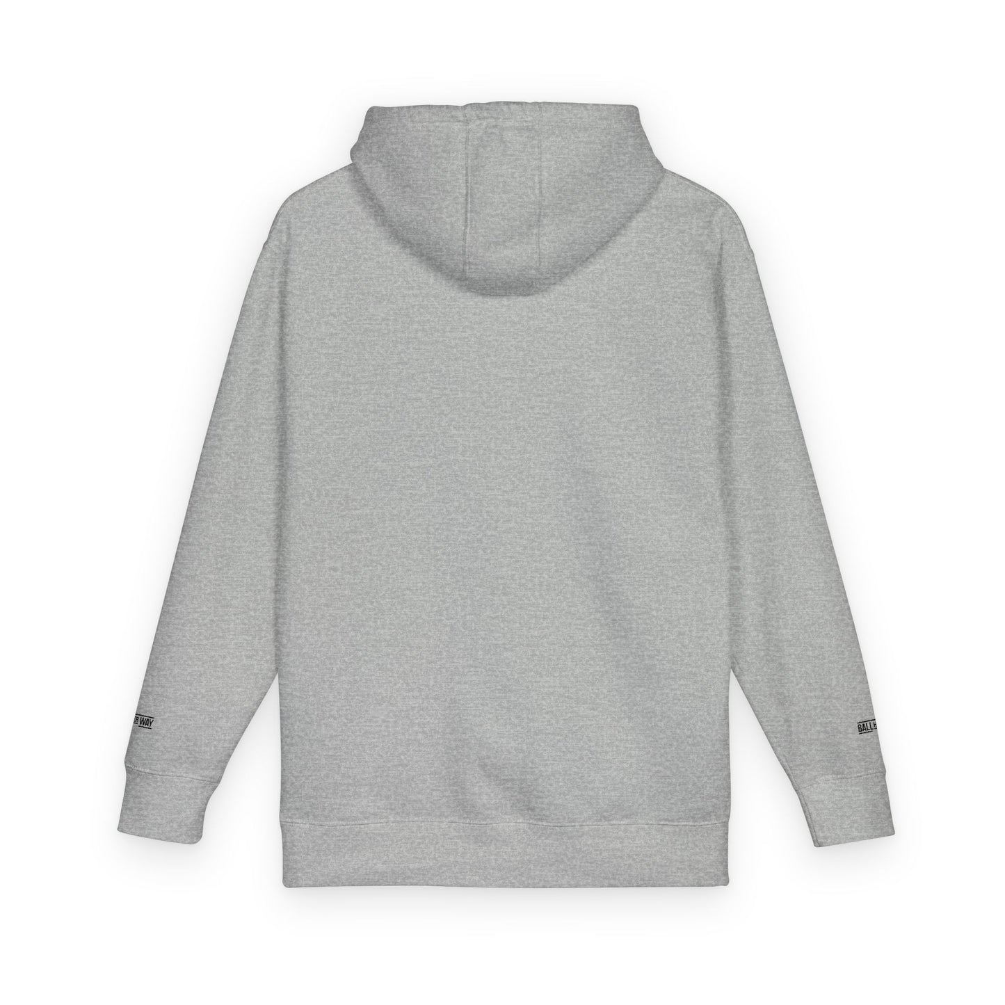 Minimal White Hoodie — Classic Fleece Pullover