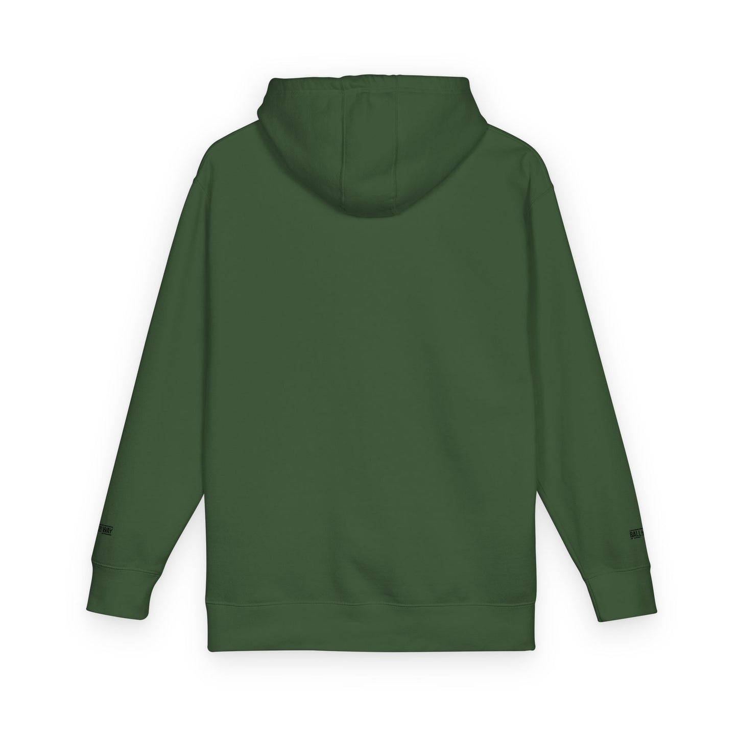 Minimal White Hoodie — Classic Fleece Pullover