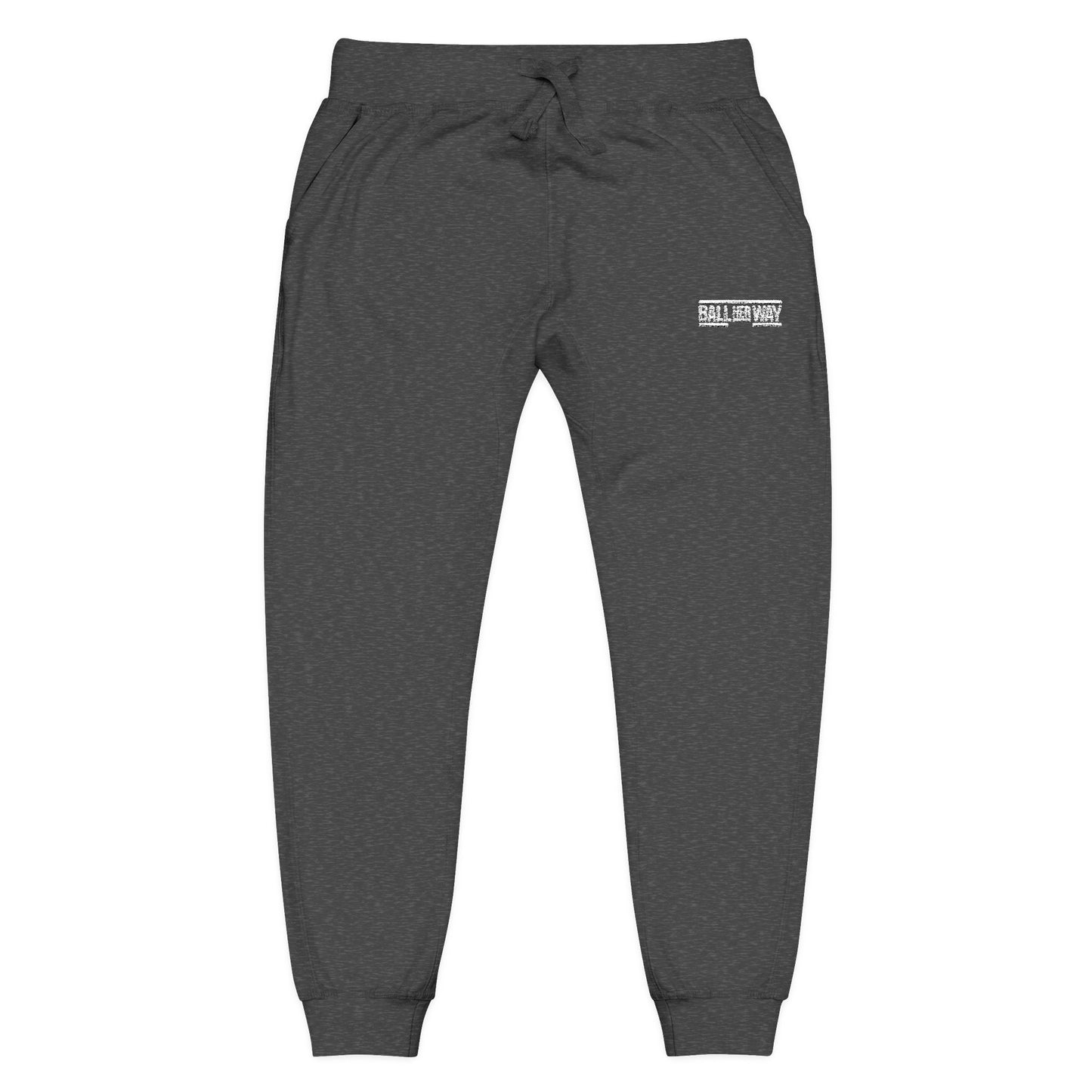 Cozy Unisex Fleece Sweatpants - Perfect for Relaxing, Workouts, and Casual Outings, Embroidered Style, Great for Gifting