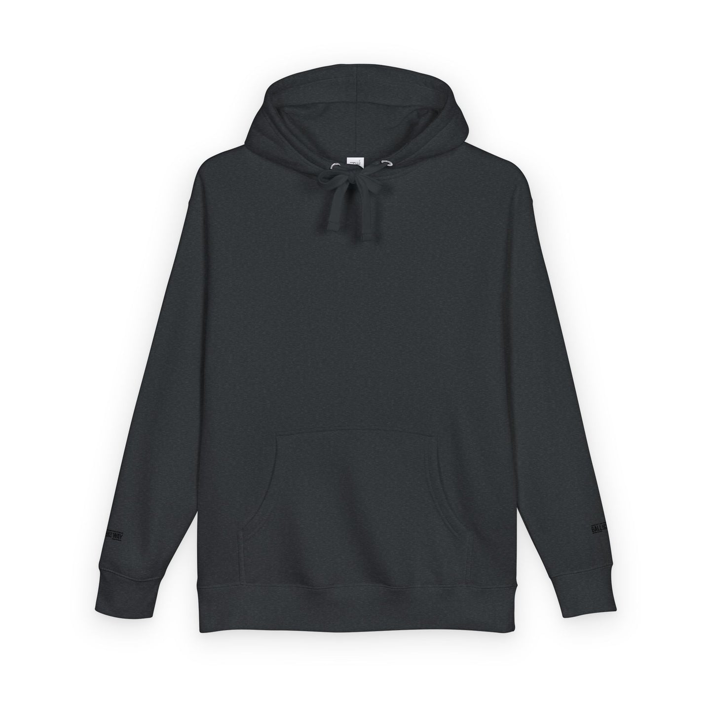 Minimal White Hoodie — Classic Fleece Pullover