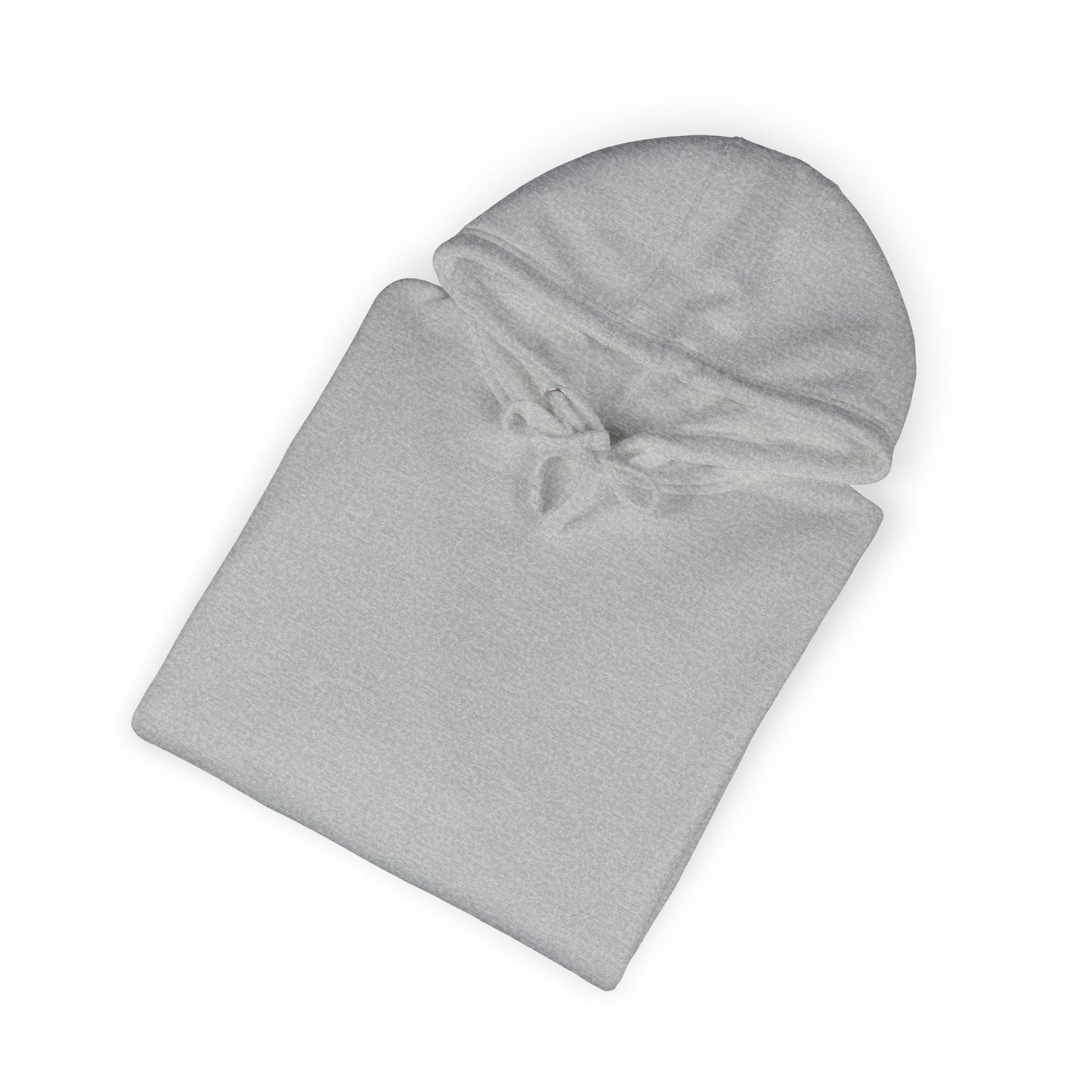 Minimal White Hoodie — Classic Fleece Pullover