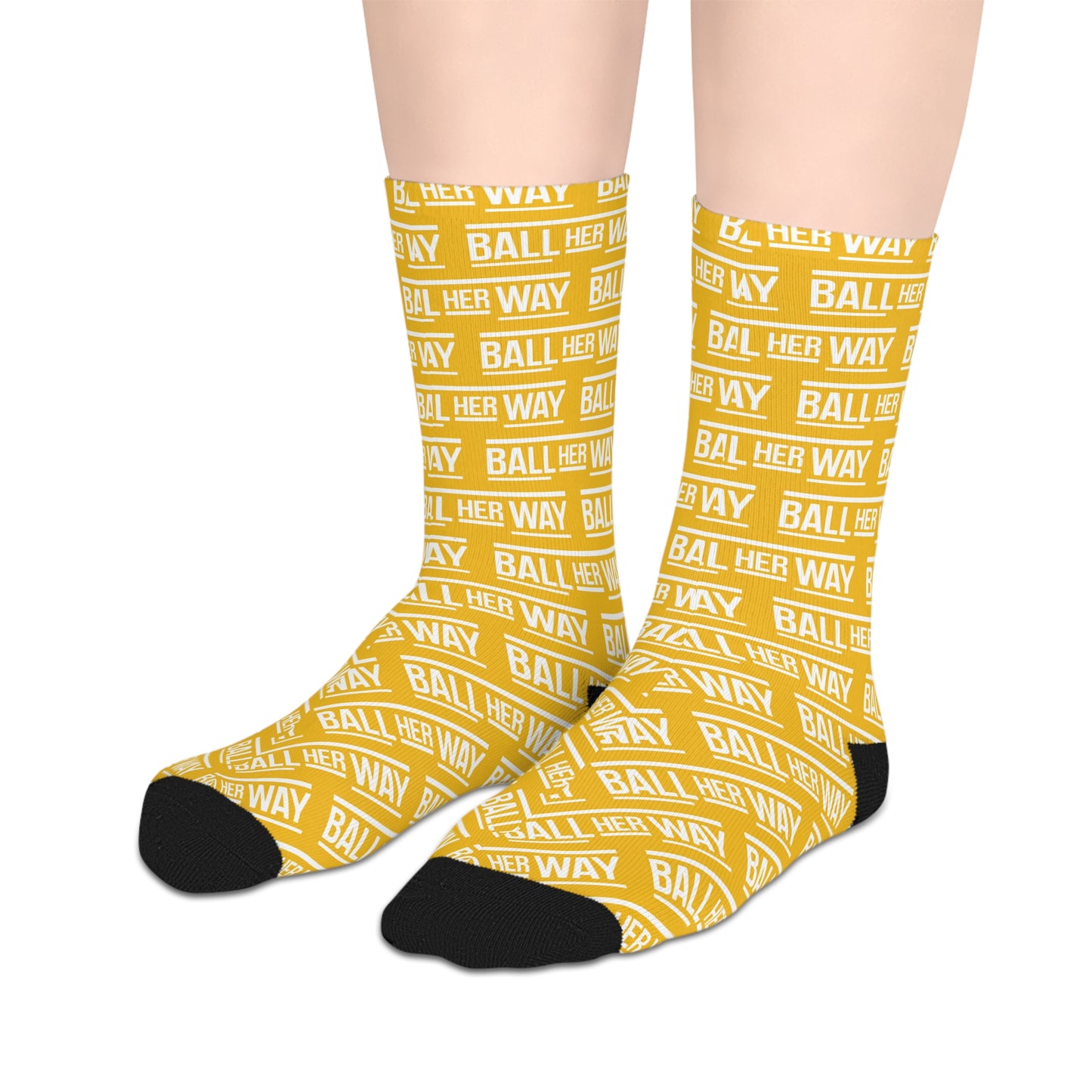 BHW Patterned Yellow Mid-length Socks for Confident Individuals | Great for Basketball, Sports Enthusiasts, Everyday Wear, Unique Gifts, Fun [...]