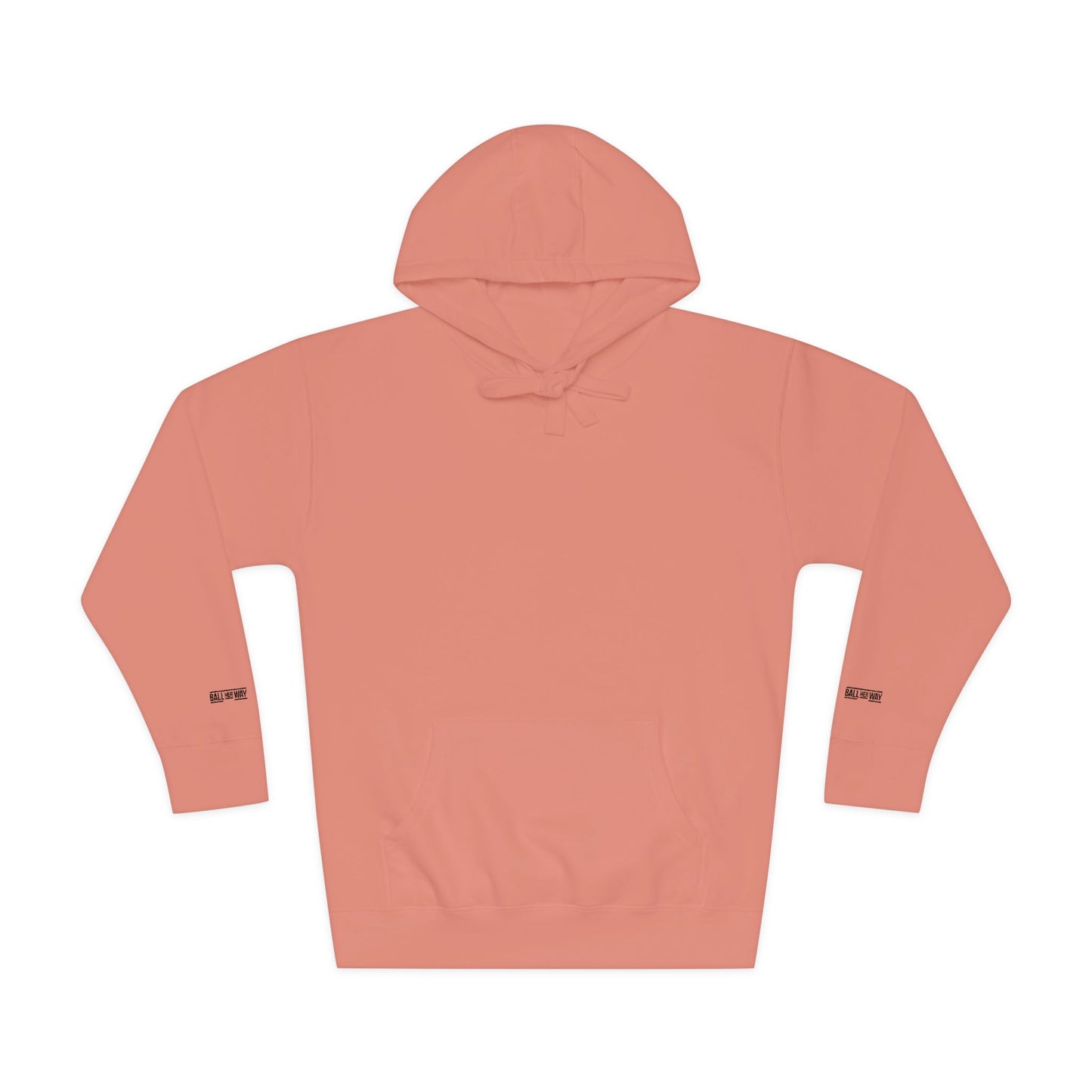 Minimal White Hoodie — Classic Fleece Pullover
