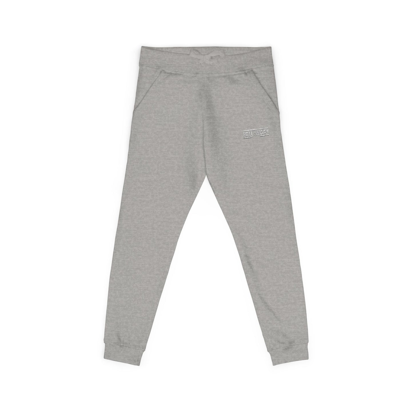 Cozy Unisex Fleece Sweatpants - Perfect for Relaxing, Workouts, and Casual Outings, Embroidered Style, Great for Gifting