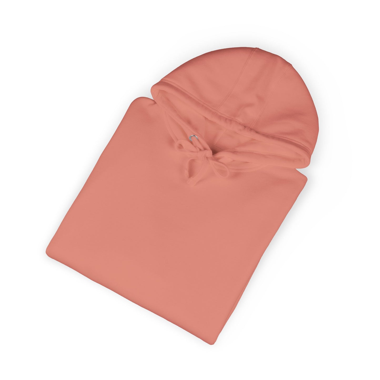 Minimal White Hoodie — Classic Fleece Pullover